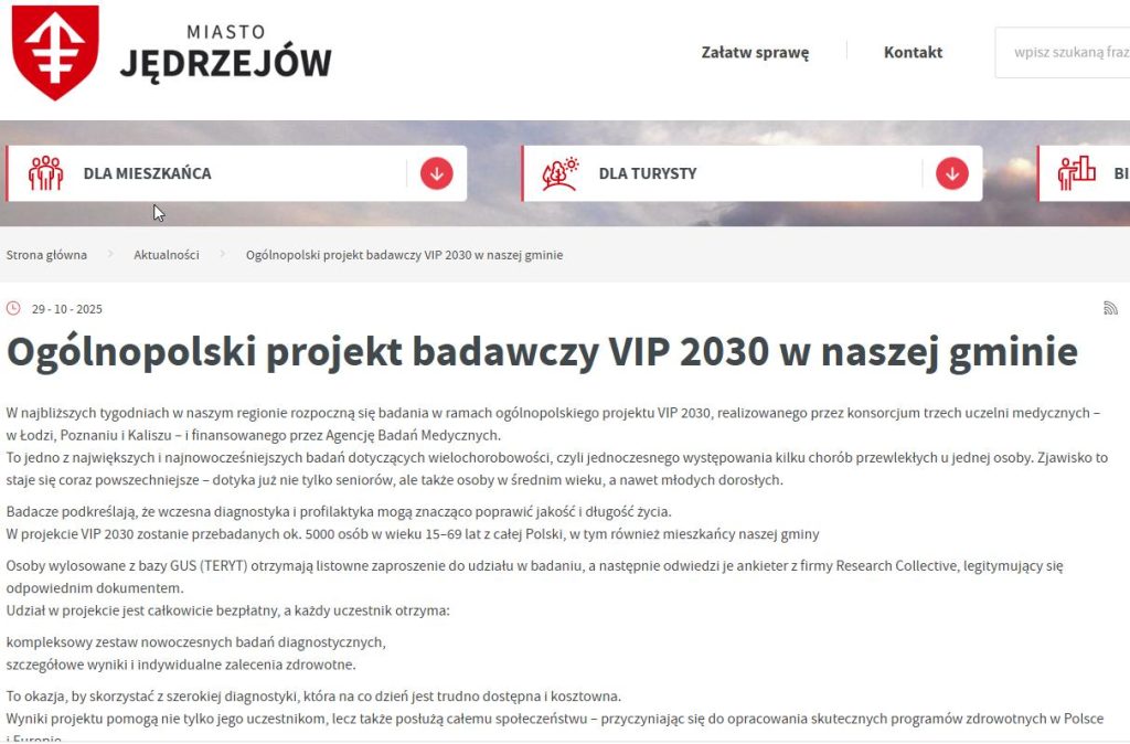 Artykuł Gmina Jędrzejów