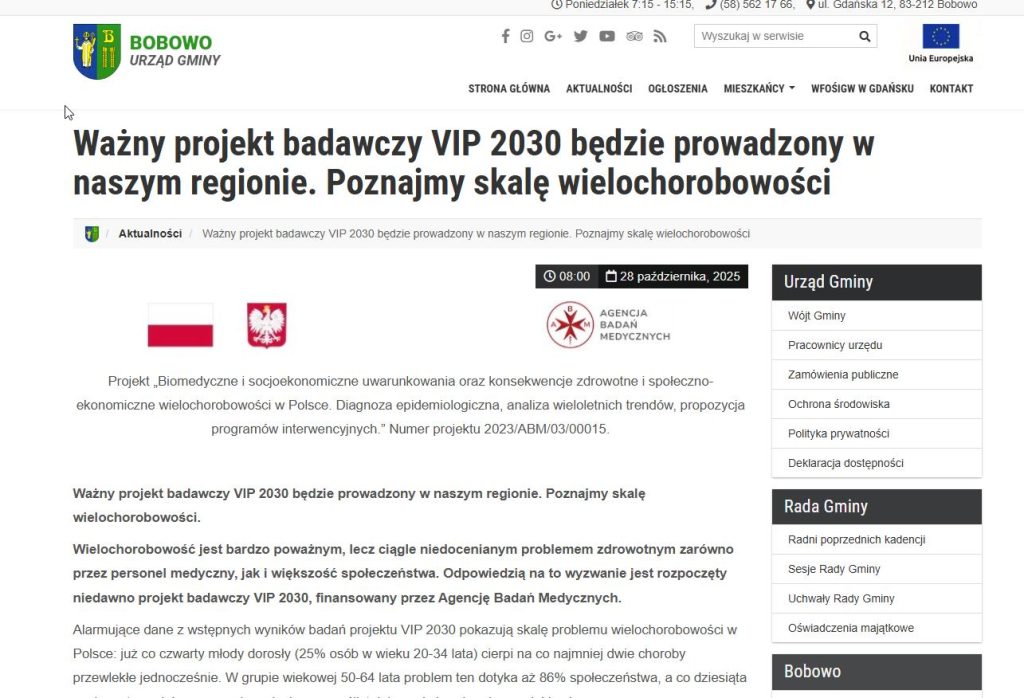 Artykuł Urząd Gminy Bobowo