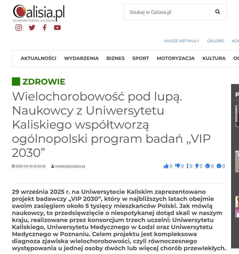Artykuł Calisia.pl
