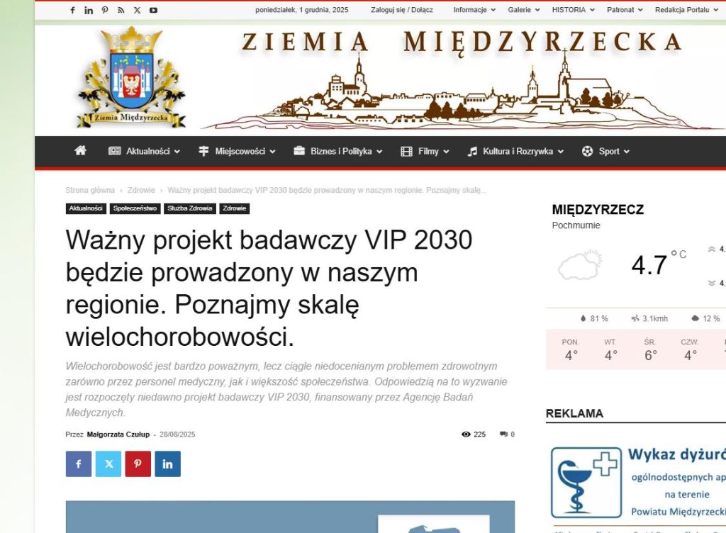 Artykuł Ziemia Międzyrzecka