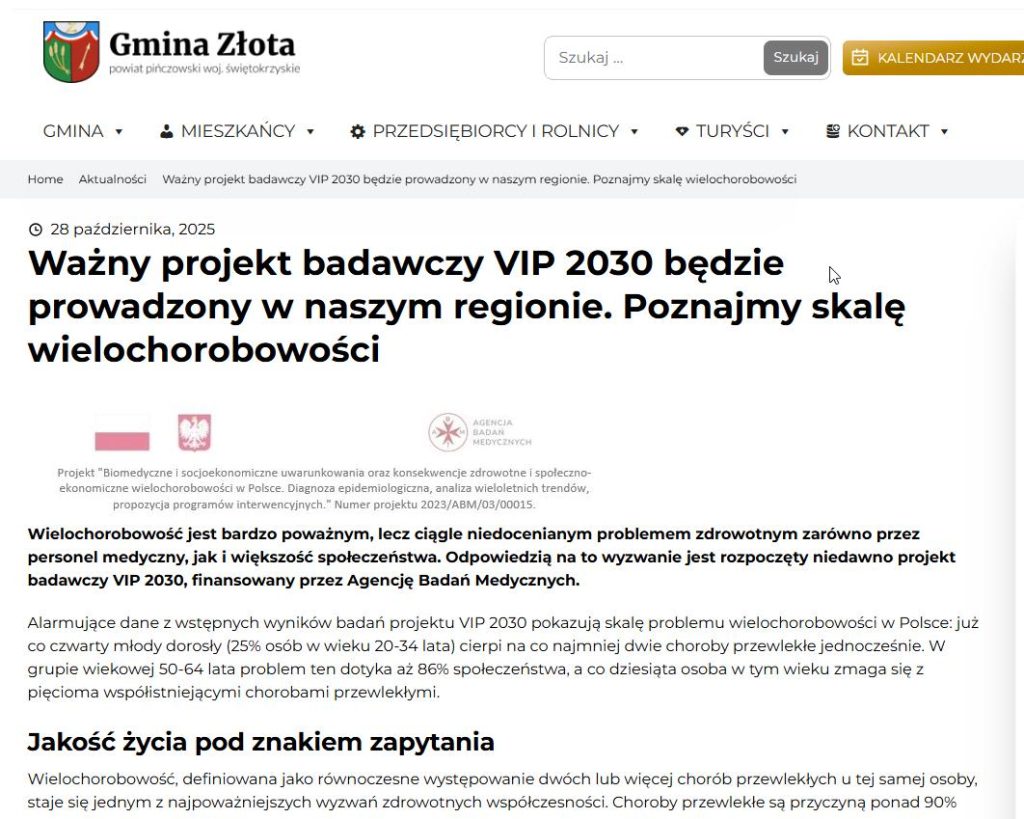 Artykuł Gmina Złota